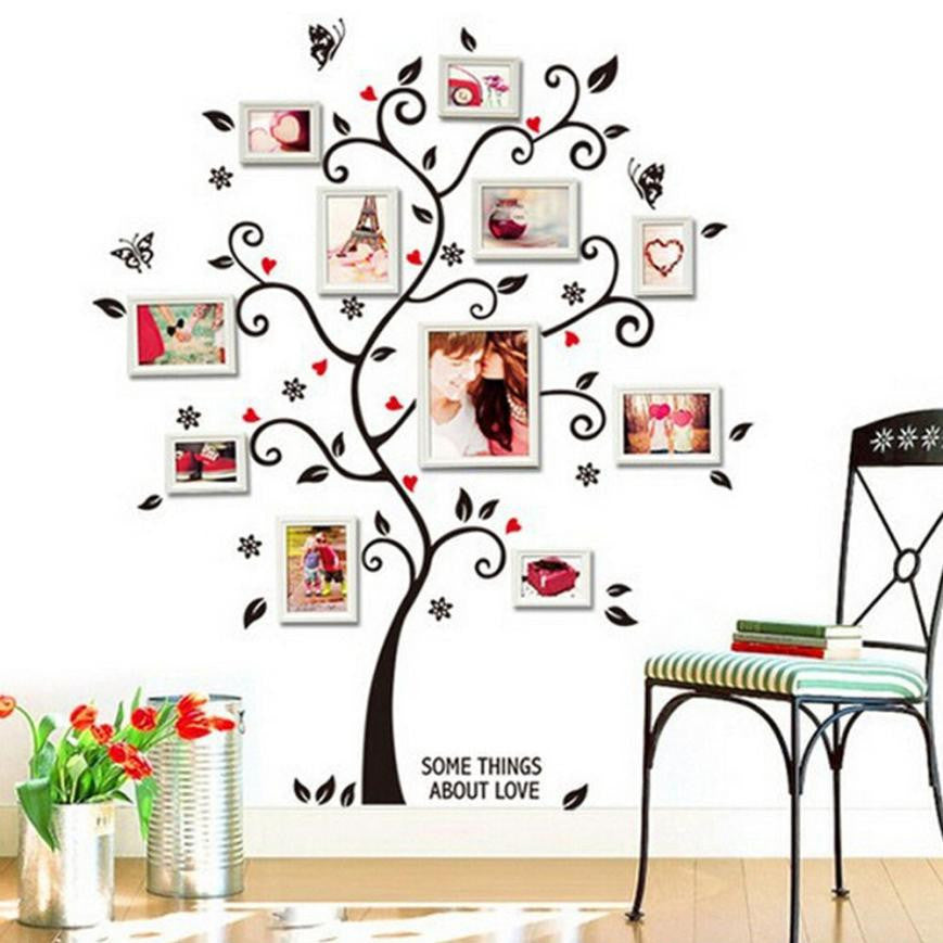 Frame Tree Wall Stickers Vinyl Home Stickers Wall Decor Decals