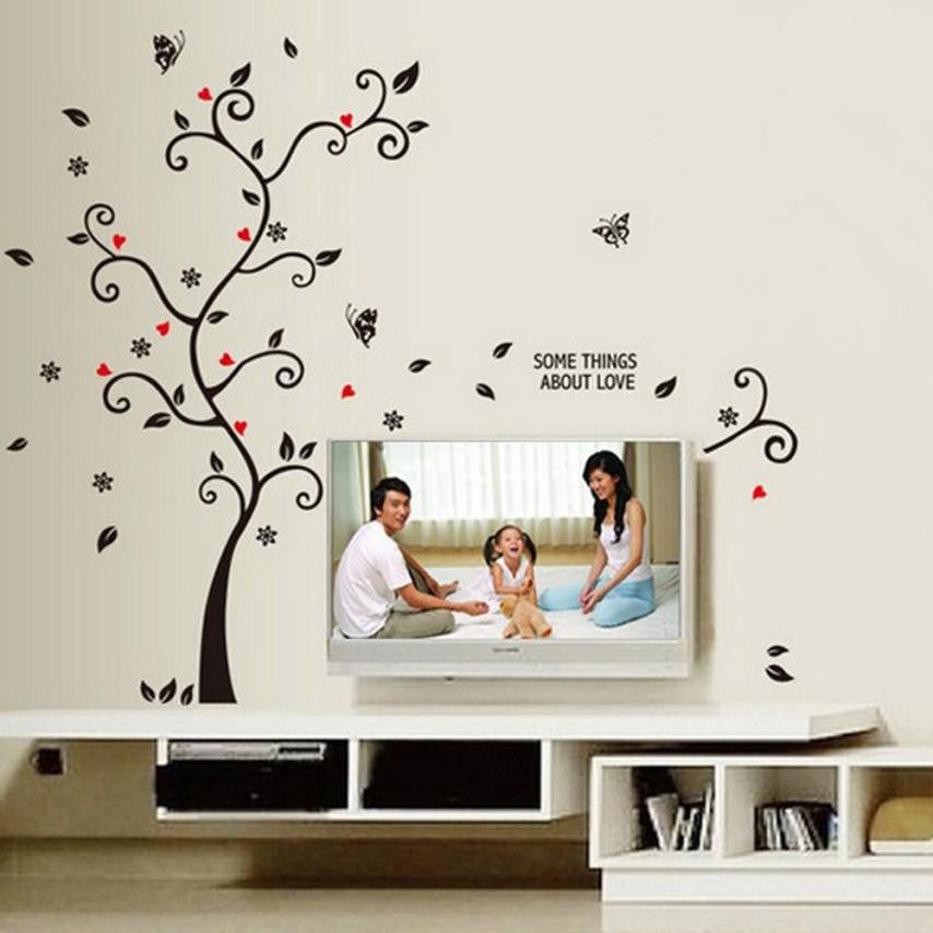 Super Deal Frame Tree Wall Stickers Vinyl Home Stickers