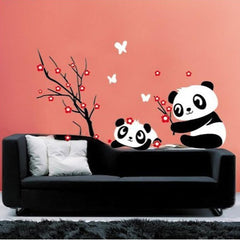 Hot Sale wall stickers Panda Bamboo Pattern Removable Vinyl