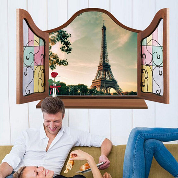 Super Deal 3D vinly wall stickers Eiffel Tower
