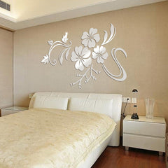 3d Mirror Mural Decal wall stickers room decorations wall art mirror wall stickers