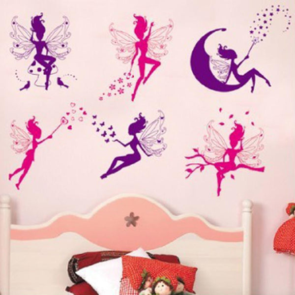 2018 wall sticker Butterfly Flower Fairy stickers