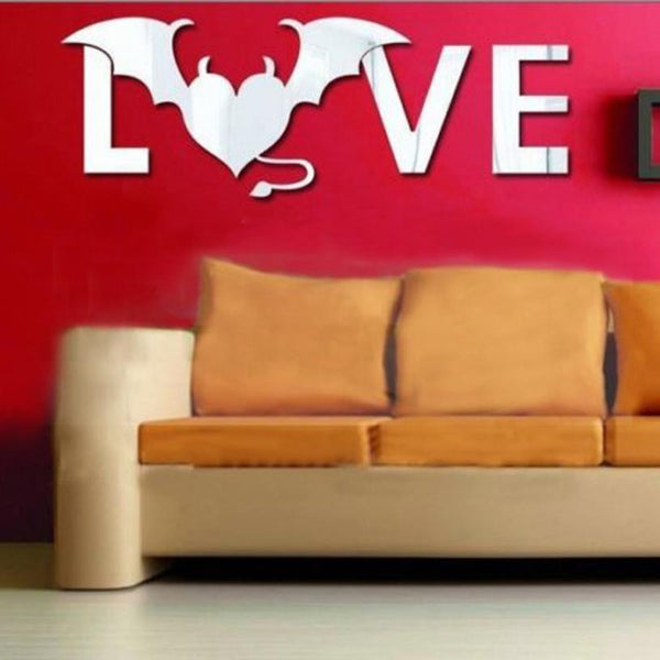 Super Deal 2018 mirror wall sticker