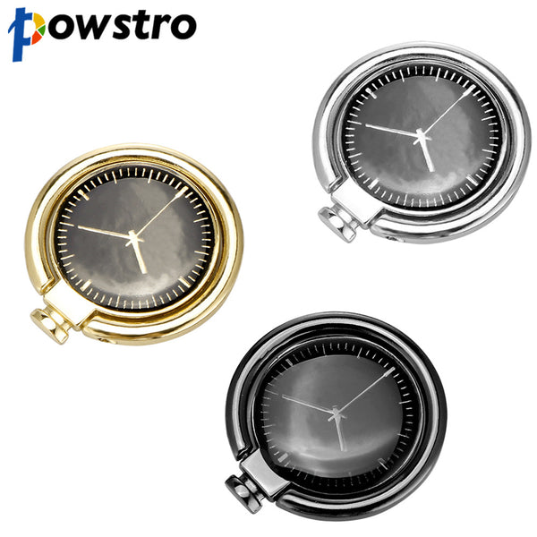 Powstro Finger Ring Mobile Stand Holder Watch Style Finger Ring 360 Degrees Rotatable Smartphone Stand Holder For iPhone Samsung