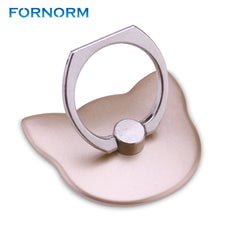 POWSTRO Cat Phone Ring Holder Finger Grip Phone Mount Universal 180 Degree Finger Grip Desk Stander for Cellphone Iphone Ipad